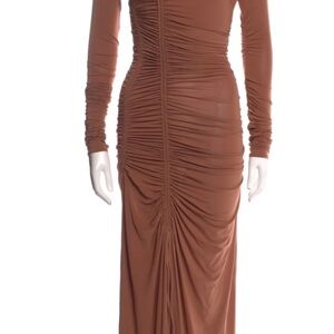 A.L.C. Brown Long Sleeve Dress